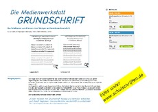 Schönschreiben Grundschrift